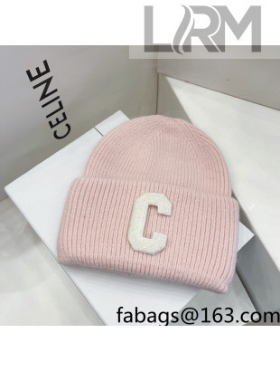 Chanel Knit Hat Pink 2021 122233