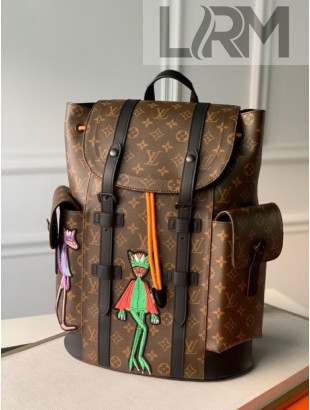 Louis Vuitton Men's Zoooom with Friends Christopher PM Backpack M43735 Monogram Canvas 2020