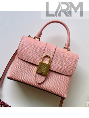 Louis Vuitton Locky BB Top Handle Bag in Epi Leather M52879 Pink 2019