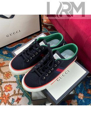 Gucci Men's Tennis 1977 Low-Top Sneakers in Print Canvas 29 2020 