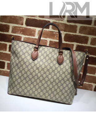 Gucci GG Canvas Tote Bag 453705 Beige 2021