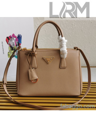 Prada Small Saffiano Leather Prada Galleria Bag 1BA863 Apricot 2020