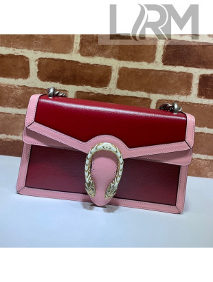 Gucci Dionysus small Shoulder Bag 400249 Ruby Red/Pink 2021