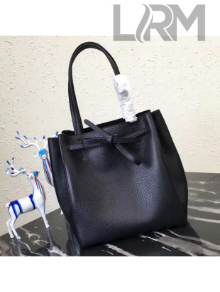 Celine Small Cabas Phantom in Soft Grained Calfskin Black 2018