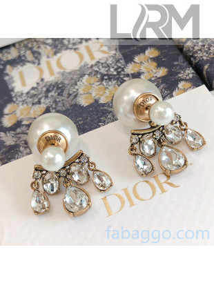 Dior Pearl & Crystal Earring DE2081208 2020