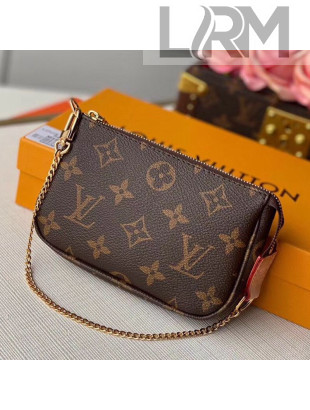 Louis Vuitton Monogram Canvas Mini Pochette Accessoires M58009 2020