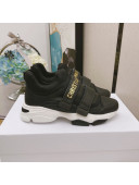 Dior D-Wander Calfskin Sneakers Black 2021 01