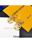 Louis Vuitton Baby Louis Earrings Gold 2022 29