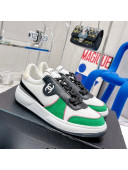 Chanel Fabric, Suede & Calfskin Sneakers G38803 Green 2022