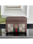 Gucci Ophidia GG Canvas Card Case Wallet 658552 2021 