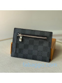 Louis Vuitton ID Card Holder N60378 Damier Graphit Canvas 2020