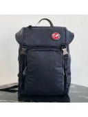 Prada Re-Nylon Backpack 2VZ135 Red Patch 2019