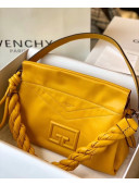 Givenchy ID 93 Large Shoulder Bag in Smooth Leather Yellow 2020