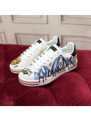 Dolce Gabbana New Dglimited Portofino Sneakers Blue/Yellow 13 2020 (For Women and Men)