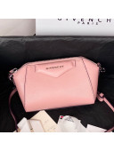 Givenchy Antigona Nano Goatskin Shoulder Bag Light Pink 2020