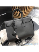 Saint Laurent Classic Small Sac De Jour in Black Goatskin 2021