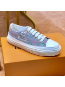 Louis Vuitton Stellar Sequin Sneaker Light Gray 2019