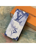 Louis Vuitton Brazza Wallet in Monogram Watercolor Blue Canvas 2021