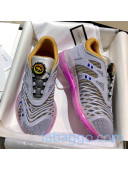 Gucci Ultrapace R Sneakers Grey/Yellow 2020 (For Women and Men)