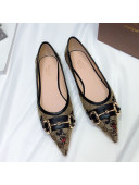 Gucci x Disney GG Ballet Flat with Horsebit Brown 2020