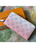 Louis Vuitton Zippy Wallet in Pink Gradient Mahina Perforated Leather M80490 2021