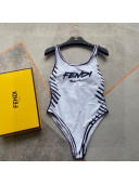 Fendi California Sky Swimwear White/Black 2022 