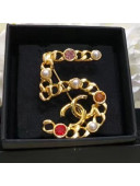 Chanel 5 Brooch AB5788 2021