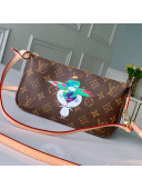 Louis Vuitton Monogram Canvas Mini Pochette Accessoires Pouch M51960 Green 2019