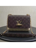 Louis Vuitton Monogram Canvas and Wicker Twist MM Bag 2018