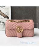 Gucci GG Marmont Mini Bag 446744 Pink 2020