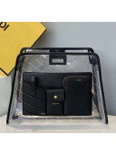 Fendi PVC Peekaboo Defender Medium Bag Cover Black 2020