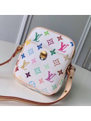 Louis Vuitton Colored Monogram Camera Bag M40055 White 2019