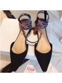 Dior J'Adior IT Technical Canvas Flat Ballet Pump Multicolor 2019