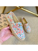 Gucci Liberty London Flora Print Canvas Espadrilles Green 2020