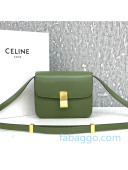 Celine Teen Small Classic Bag in Box Calfskin 192523 Bright Green 2020 (Top quality)