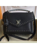 Louis Vuitton Studs Calfskin My Lockme Bag M51494 Black 2018