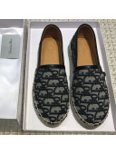 Dior Oblique Canvas Espadrilles Blue 2019