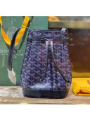 Goyard Petite Flot Bucket Bag Deep Blue 2020