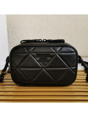 Prada Spectrum Quilted Shoulder Bag 1BH141 Black 2021