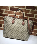 Gucci GG Canvas Tote Bag 453705 Beige 2021