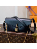 Louis Vuitton Padlock on Strap Mini Bag in Epi Leather M80682 Black 2021