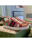 Doraemon x Gucci Ace Sneaker Brown 2021 10