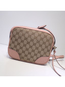 Gucci GG Canvas Camera Bag 387360 Pink 2021