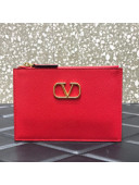 Valentino VLogo Pouch 062 Red 2021