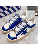 Golden Goose Stardan Leather Sneaker White/Blue 2021 