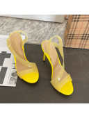 Gianvito Rossi Metropolis High Heel Sandals 11.5cm Yellow 2022