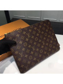 Louis Vuitton Etui Voyage Pouch GM Monogram Canvas Brown Inside