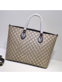 Gucci GG Bee Canvas Tote Bag 453705 2021