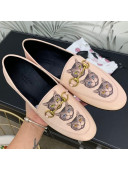 Gucci Three Mystic Cats Print Lambskin Horsebit Loafer 2019