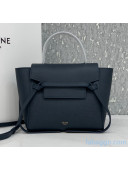 Celine Nano Belt Bag In Grained Calfskin Deep Blue 2020